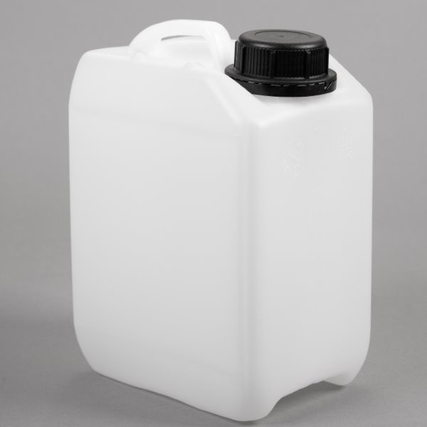 Kanister 10 Liter natur 380 g mit Verschluss DIN 45 und Dichtung. - 3